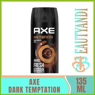 ◷ ▧ ✷ AXE Body Spray Dark Temptation 135ml - 50ml | Dark chocolate Scent | 48hrs Fresh | Body Spray
