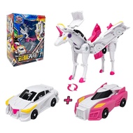 New ABS Turning Mecard Transforming Car Action Figures Amazing Car Battle Turningmecard For Children Deformation Toys