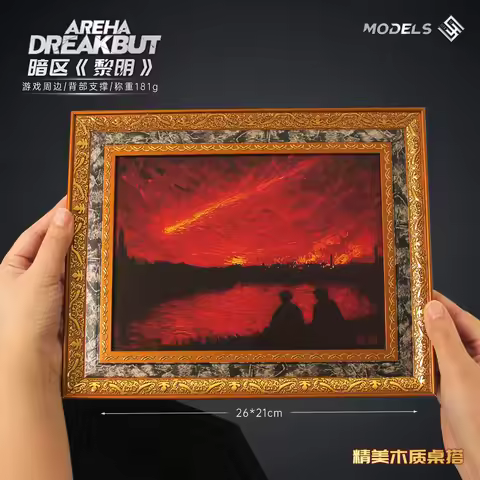 Arena Breakout New Daikin Dawn Photo Frame Model Game E-sports Desktop Ornament Collectible 8-inch P