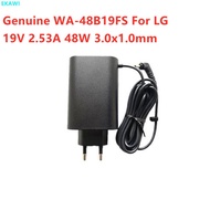 Genuine WA-48B19FS 19V 2.53A 48W ADS-48MSP-19 19048EPK AC Adapter For LG GRAM 15Z970 14Z980C Laptop 