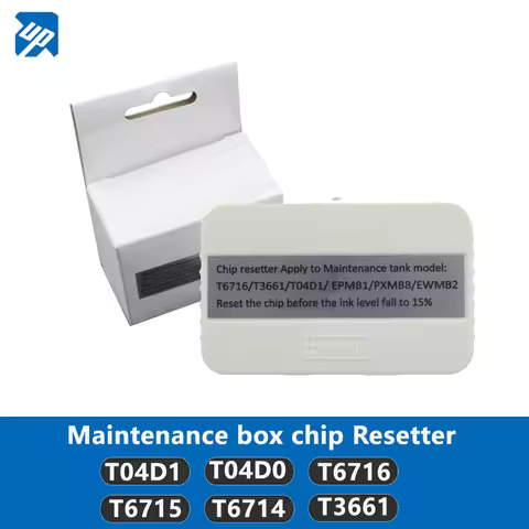 T04D1 T6716 T04D0 T3661 Maintenance box chip Resetter For Epson XP-15000 XP-5115 WF-2800 L14150 XP-5