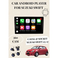 Android Player Package Promotion For SUZUKI SWIFT 05-17 With 360 Camera