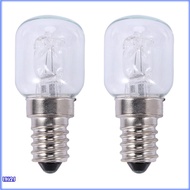 2x E14 High Temperature Bulb 500 Degrees 25W Halogen Bubble Oven Bulb E14 250V 25W Quartz Bulb