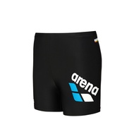 ARENA JUNIOR ARENA LOGO TOUGHSUIT BASIC TRAINING TRUNK - BLACK x BLUE