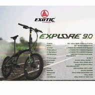 SEPEDA LIPAT EXOTIC EXPLORE 9.0 20 INCH (BY PACIFIC)