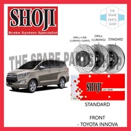 TOYOTA INNOVA BRAKE DISC ROTOR SET FRONT SHOJI