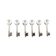 Mortise Key for Grill Door Lock Sun Hook Lock Metal Door Kunci Besi / [ N16 W34 A12 P45 H22 E18 ]