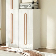 Yeya也雅 60面寬行雲輕奢風雙層衣櫃(附1掛衣桿+1籃)-DIY