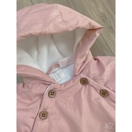 Super hot surplus HM fur-lined body warmer set for babies 0-9m C3288 [Keinnier] X09-091