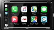 JVC KW-V960BW Built in Wi-Fi for Wireless CarPlay Android Auto, CD/DVD 6.8" LCD Touchscreen Display,