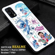 Realme 7 Auto Case Motif [STITCH] Latest Realme 7 Case hp Casing hp Softcase Glossy Hardcase 2D Glos