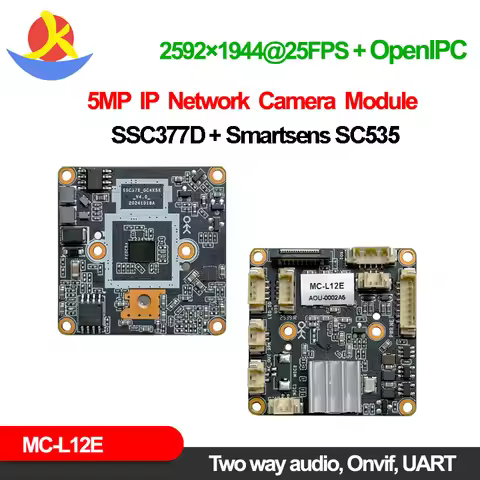Ssc377D Sc535 5Mp Ipc Board Webcam Surveillance Cctv Camera Videolink Lms P2P Rtsp Onvif Camera Modu
