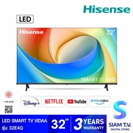 ·HISENSE LED TV VIDAA รุ่น 32E4Q สมาร์ททีวี 32 นิ้ว โดย สยามทีวี by Siam T.V. As the Picture One