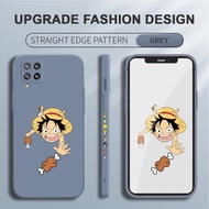 Soft Case Silikon Motif Kartun Luffy Untuk Samsung Galaxy M62 F62 M31