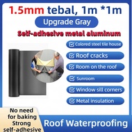 PROFESSIONAL ROOF GUM 1m WATERPROOF HEAVY DUTY POLYPROPYLENE TAPE 彩钢瓦强力自粘防水卷材屋顶屋面防水补漏贴