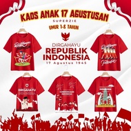 RGKids Children's Clothes August 17th Indonesian Independence Day age 1-8 years
