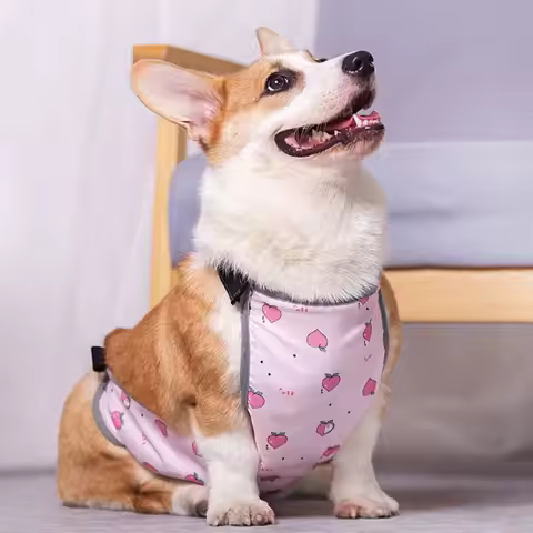 Waterproof Dog Belly Protection Clothing Breathable Anti-dirty Cat Sterilization Suit Dog Bib Dog Be