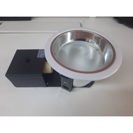 Ceiling Recessed 8'Inch Low Bay Down Light Fitting PL-C G24d Base (Empty Casing)
