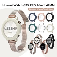 Huawei Watch GT5 46MM 42MM Strap Milanese Bumper Case Huawei Watch GT5 PRO 46mm 42MM Hard Case Tempe