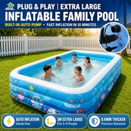 inflatable pool for kids Automatic inflation Wear-resistant & anti-UV nflatable pool big