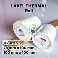 300 Pcs & 500 Pcs - Thermal Paper Roll 78mm x 100mm and 100mm x 100mm