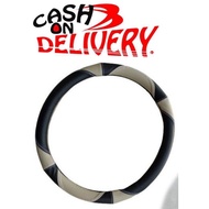 Cream L300 Car Steering Wheel Cover - Steer Cover - L300 Car Steering Wheel