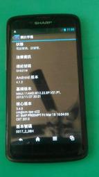 夏普 SHARP SH631W．內建4G．雙核心．觸控螢幕/實拍如圖/功能正常/空機