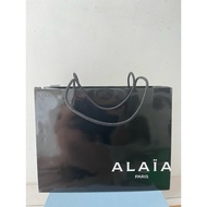 Alaia Authentic Paper Bag, original Alaia paper bag