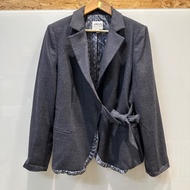 【美收精品】ARMANI 灰藍色西裝外套 4-529