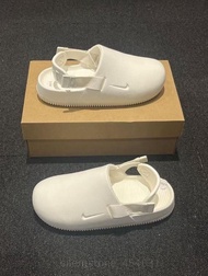 Nike Calm Mule 閉趾拖鞋 米白 男女通用