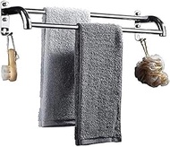 Towel Rack Towel Shelf Bathroom Towel Rack Wall Towel Bar Stainless Steel Towel Bar with Hook Stainl