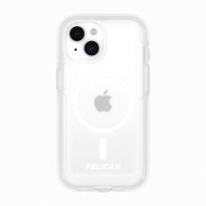 美國Pelican iPhone 15系列 防摔抗菌保護殼 航海家- 透 MagSafe