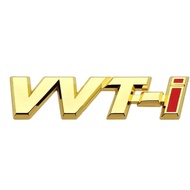 3D Metal VVTI Car Trunk Badge Decal Sticker Compatible with Dual VVT-i Corolla Yaris Rav4 Prius Acce