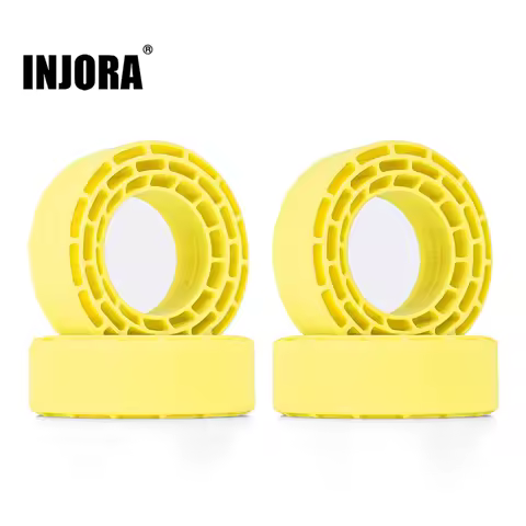 INJORA 4pcs Silicone Rubber Inserts for (68-72mm) 1.3" Tires (1370)
