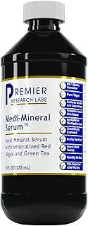 Premier Medi-Mineral Serum ™, Vitalizing Serum for Facial Clarity and Beauty, Ionic Mineral Serum wi
