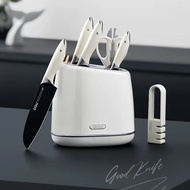 OOU White Whale Series German Steel Cutting Tool Set Kitchen Knife Kitchen Knife Household Antibacte