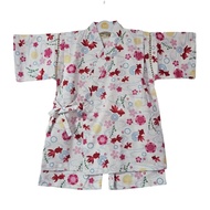 (JB103) Japanese Jinbei Baby Toddler Kids Kimono Yukata Costume (Nishimatsuya)