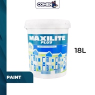 DULUX Maxilite Plus White 15245 18 Liter Interior Wall Ceiling Matt Finish Paint Cat Kapur Air Putih Dinding Siling