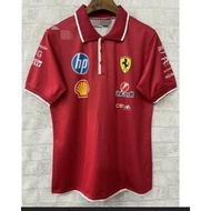 Scuderia Ferrari 2025 2026 F1 Team T-Shir 1:1 red polo