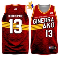 Ginebra 03 HETERBRAND Jersey Full Sublimation High Quality Spandex Basketball Jersey