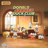 52TOYS Disney Donald Duck Mystery Box Club Car Ornaments Figure Cute Doll Girl Birthday Gift