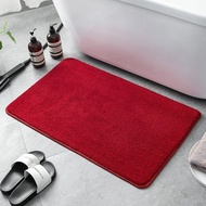 [in stock] Plush bathroom mat, toilet floor mat, carpet, home entrance non-slip foot mat, water-abso