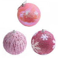 {Mulitibuy}Sophisticated 10CM Hanging Pendant in Pink to Elevate Your Holiday Look