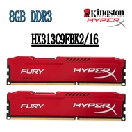 Kingston HyperX Fury DDR3 RAM 16GB kit (2x 8GB) DDR3 1333MHz HX313C9FBK2/16 Desktop Memory Red