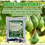 Pupuk NPK Organik Booster Pelebat Buah Alpukat 250 grm berkuwalitas