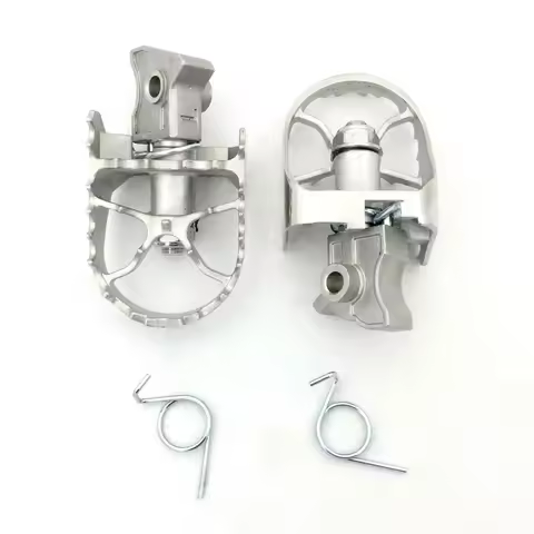 Motorcycle Heavy Stainless Steel Foot Pegs For 2013-2014 BMW R1200GS ADV/ 2000-2012 F650GS G650GS Ho