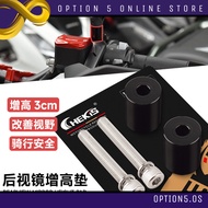 ZONTES 368G Rearview Mirror Heightening Bracket Side Mirror Extension Base Modification Accessories