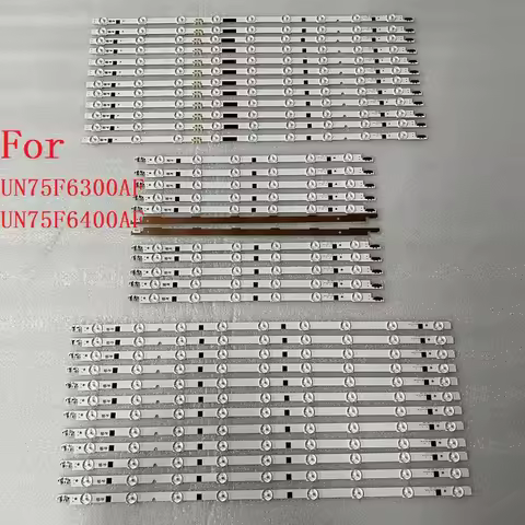 LED Strip For Samsung UA75F6400AM UA75F6400AR UN75F6300 UE75F6300 UA75F6400 UN75F6400 UE75F6370 BN96
