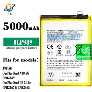 BLP989 Battery For OnePlus Nord CE 3 Lite 5G / Oppo A98 5G CPH2529 5000mAh Replacement
