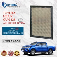 TOYOTA HILUX REVO,INNOVA,FORTUNER AIR FILTERB 17801-OL040/17801-YZZA3 THAILAND🇨🇷OE